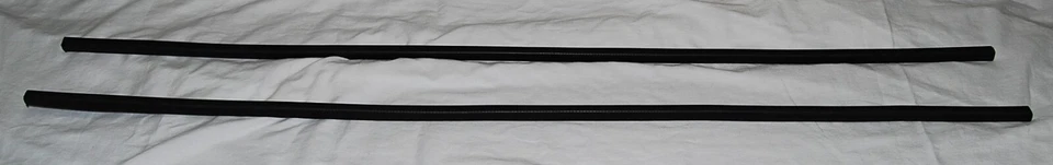 Canal de ventana fieltro Lt o Rt parte superior y trasera de puerta canal de ventana VW Bug Bus tipo 3 Foto 2 de 3