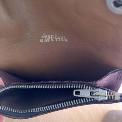 90s vintage Jean Paul GAULTIER wallet with cowhide chain | eBay