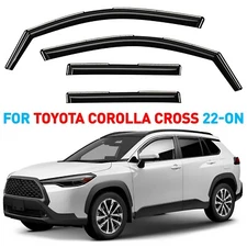 Rain Guards Vent Visors Shade for 2022-2026 Toyota Corolla Cross