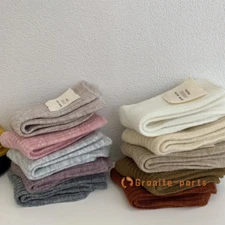 5Pairs Wool Thick Knit Cozy Women Design Crew Casual Color Warm Socks Winter 5-9