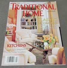 TRADITIONAL HOME MAGAZINE September 1996 Classic Decorating