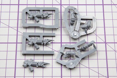 Warhammer 40k / Kill Team : Thousand Sons Rubric Marines - Warpflamers with Arms