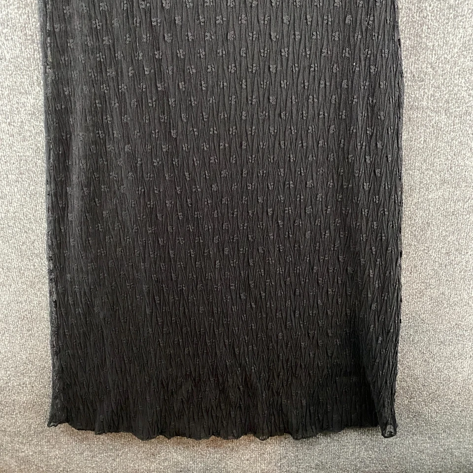Vestido Chesley Talla XL Negro Maxi Largo Hada Grunge Caprichoso Gótico De Colección Años 90 Foto 3 de 4