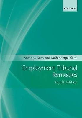 Employment Tribunal Remedies - 9780199586417