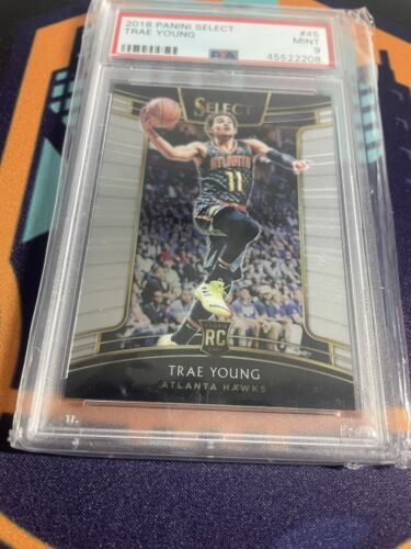 2018 Select Concourse Trae Young ROOKIE RC #45 PSA 9 MINT - Foto 1 di 2