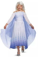 DISGUISE DISNEY FROZEN 2 SNOW QUEEN ELSA HALLOWEEN COSTUME GIRLS SIZE S 4-6X NWT