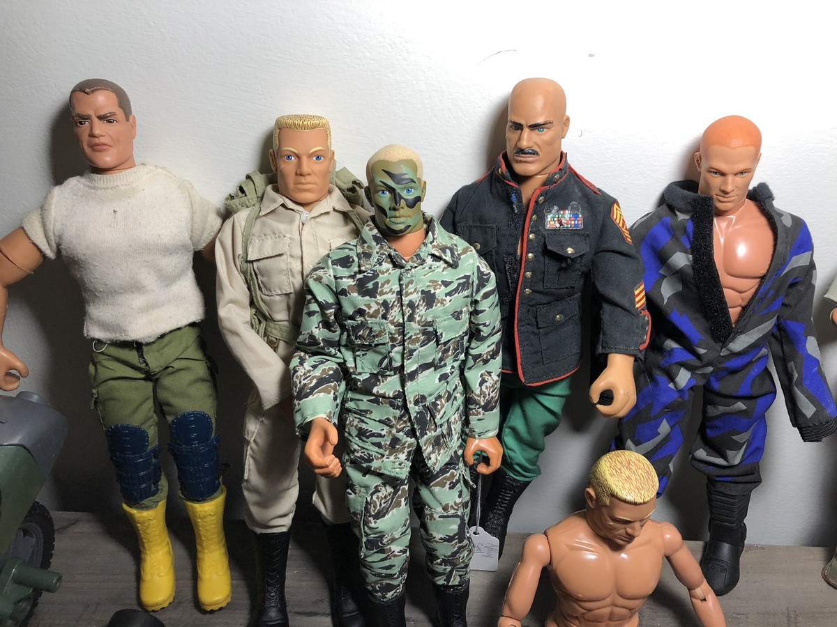 Mixed lots of GI Joe, other similar action figures and