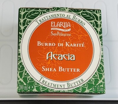 ELARILA SAN PELLEGRINO ACACIA SHEA BUTTER BODY CREAM JAR 6.7oz