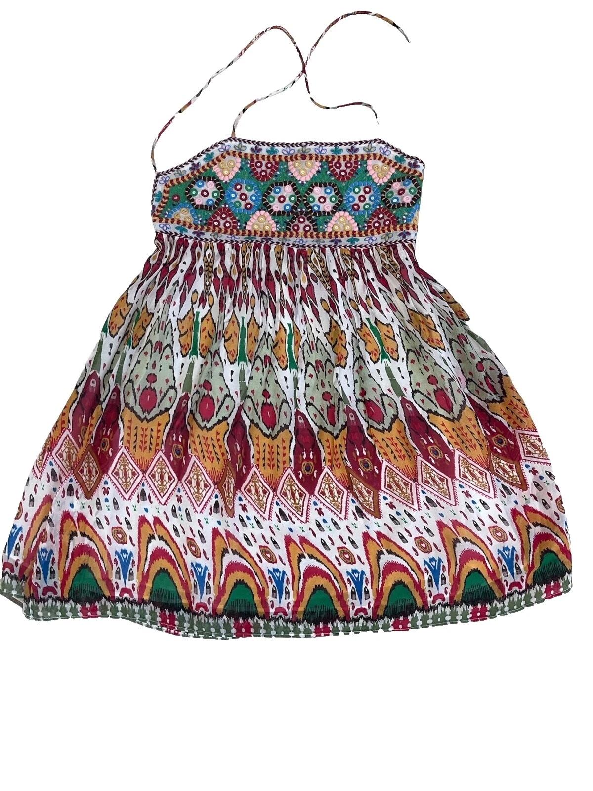 Vestidos con cuentas de viscosa para Mujeres