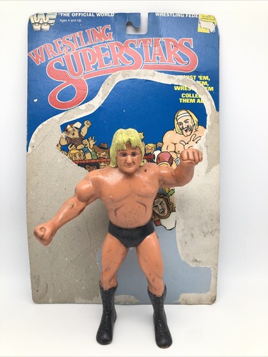 Vintage WWF LJN Greg The Hammer Valentine 8 Wrestl...
