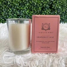AQUIESSE Grapefruit Acai Luxury Scented Candle - Fresh & Inviting Aroma