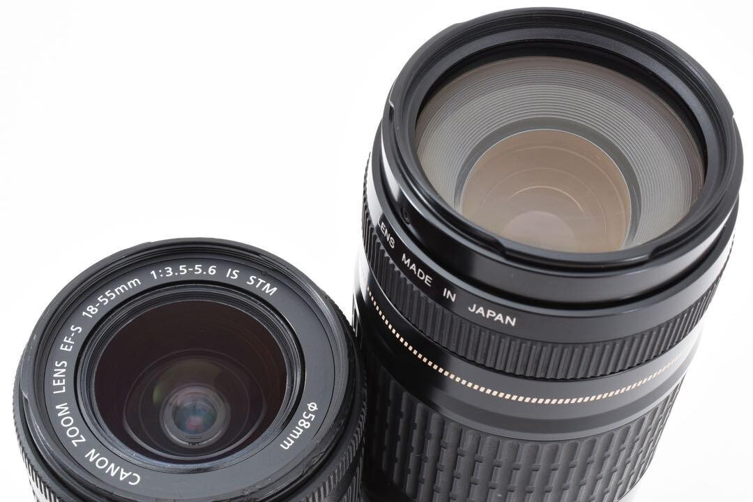 Canon EOS Kiss X9 DSLR Camera Kit with Standard & Telephoto