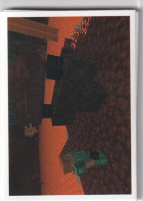Panini Minecraft Treasure Sticker 2021 Nr. 156 Explore the Nether