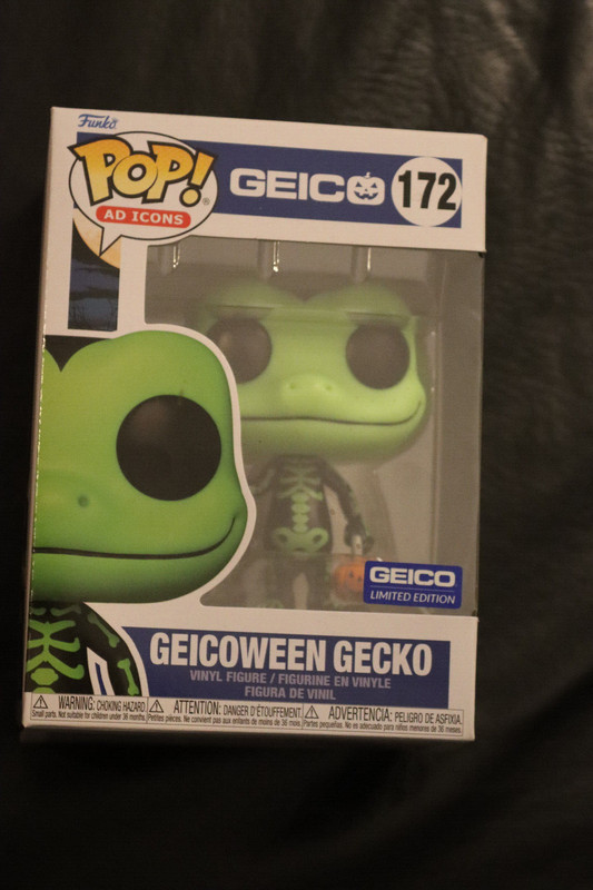 BRAND NEW FUNKO POP! GEICOWEEN GECKO #172