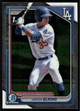 2024 Bowman #BCP-106 Jaron Elkins Chrome Prospects