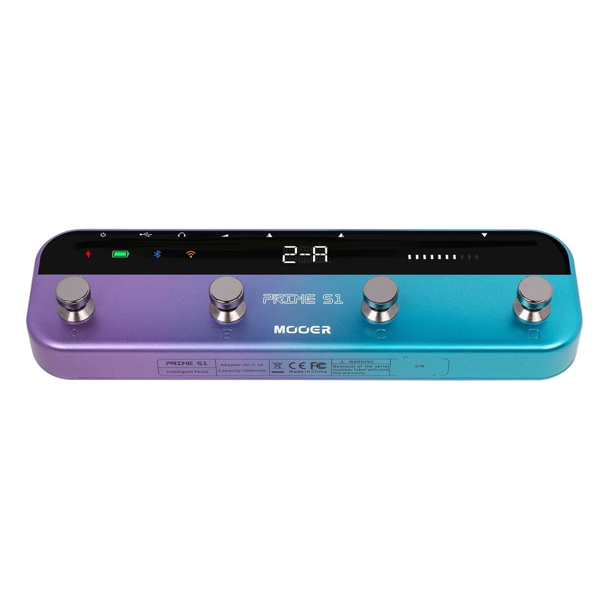mooer　prime s1 MOOER Prime S1 - Intelligent Multi Effects Floor Stompbox