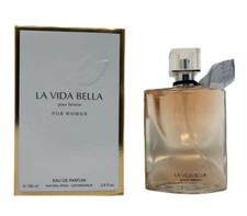 LA VIDA BELLA POUR FEMME EAU DE PARFUME SPRAY / WOMEN 3.4 Oz / 100 ml BRAND NEW