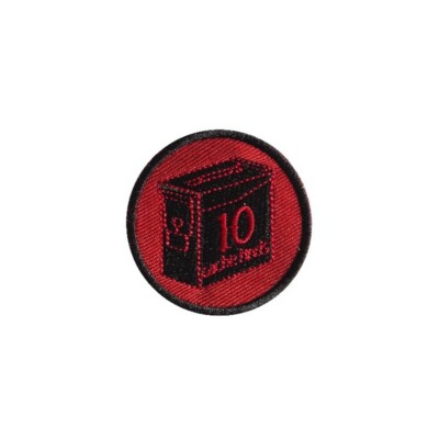 10 Hides (versteckte Caches)  Geocaching Patch  Award Achievement Aufnäher
