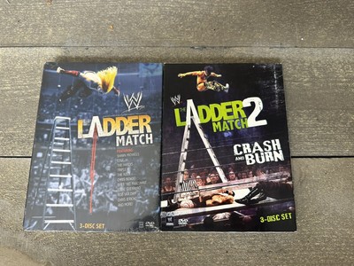 WWE Wrestling The Ladder Match 1 & 2 Crash & Burn 6 Disc Set Set 1 New Sealed