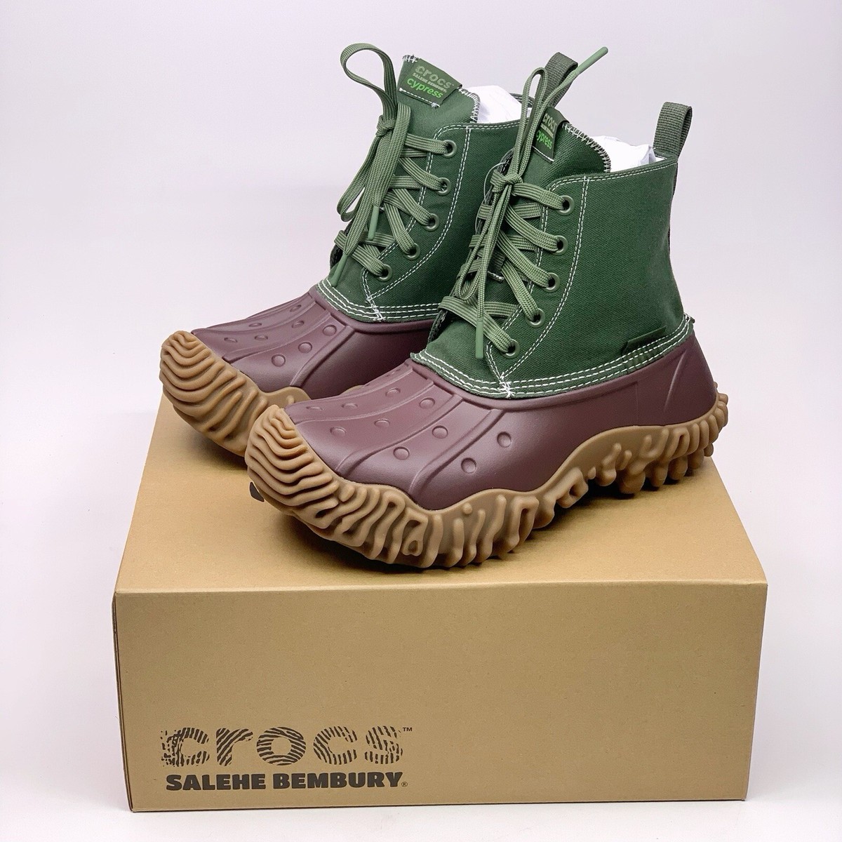 Crocs Cypress By Salehe Bembury X Sequoia MALLARD Boots Men's Size Crocs Cypress By Salehe Bembury X Sequoia MALLARD Boots Men's Size