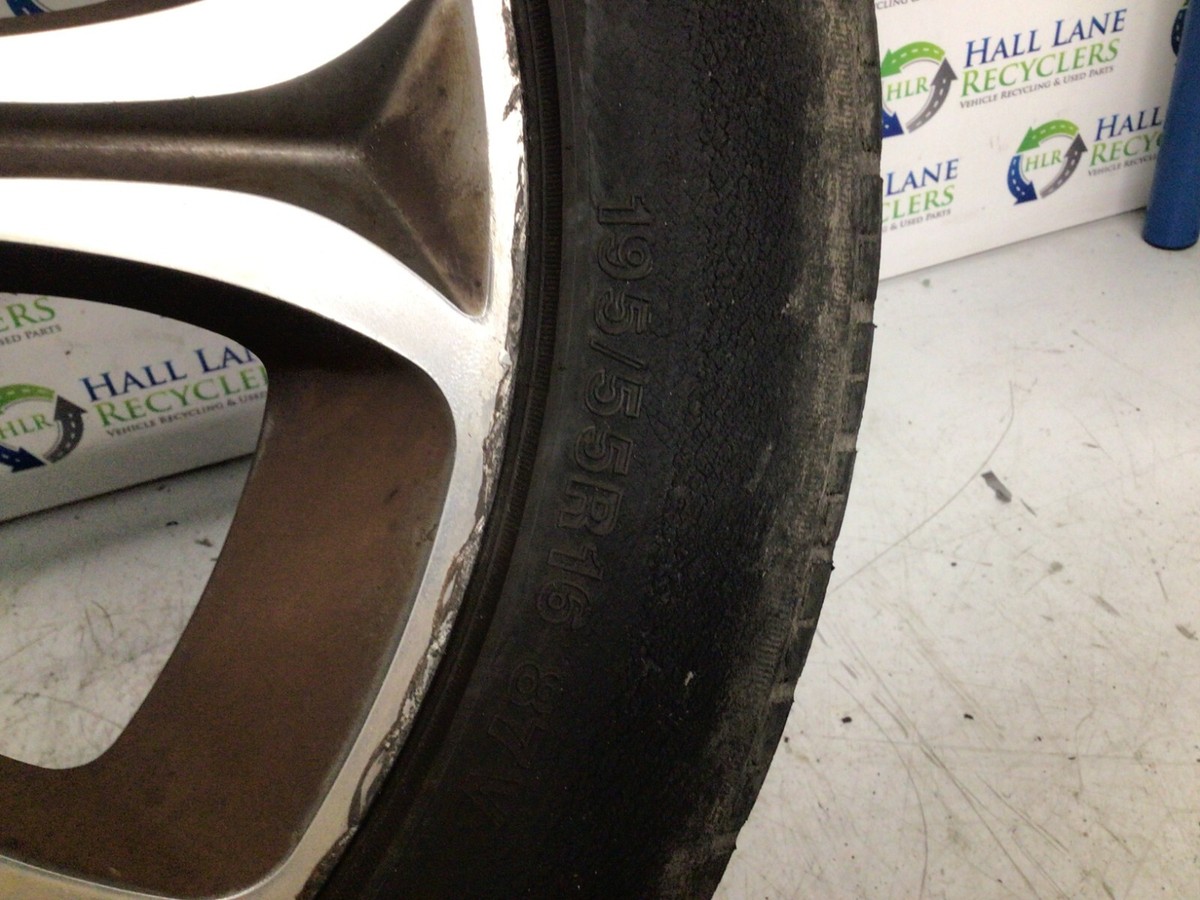 FIAT PUNTO MK3 EVO ALLOY WHEEL 4 STUD 7 SPOKE PART NUMBER 51842693  