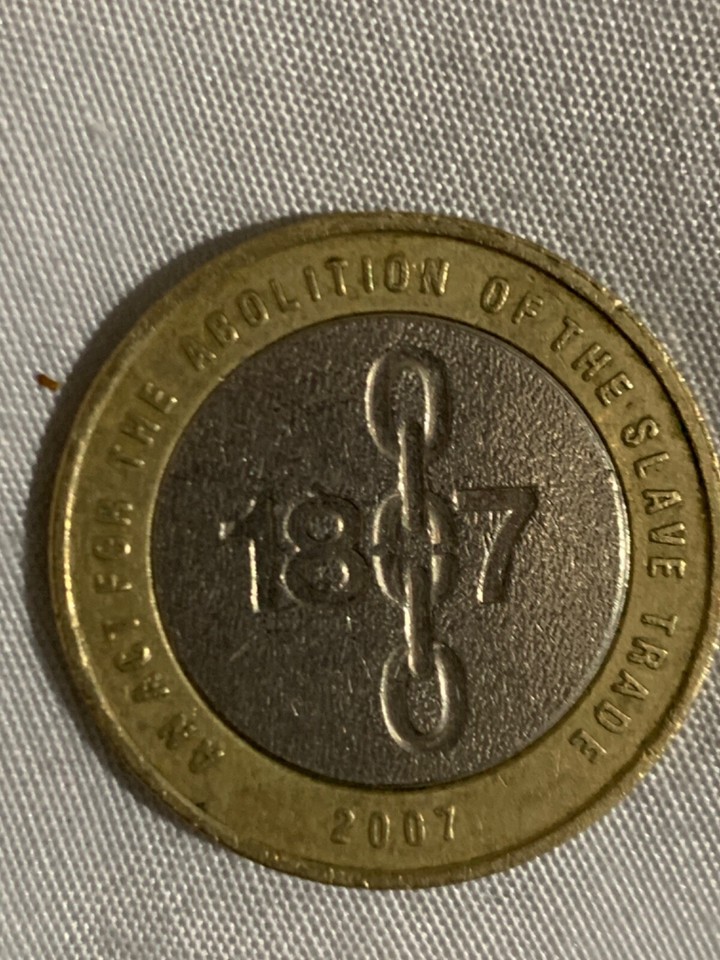 Extremely Rare 1807 Abolition Of Slavery 2 Coin With Minting Error extremely-rare-1807-abolition-of-slavery-2-coin-with-minting-error