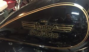  HARLEY DAVIDSON 81 82 FXS 82 XLS SPT BLK GOLD W AMF GAS 