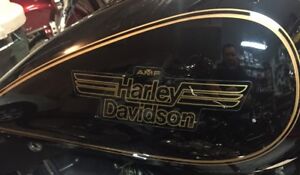  HARLEY  DAVIDSON  81 82 FXS 82 XLS SPT BLK GOLD W AMF  GAS 