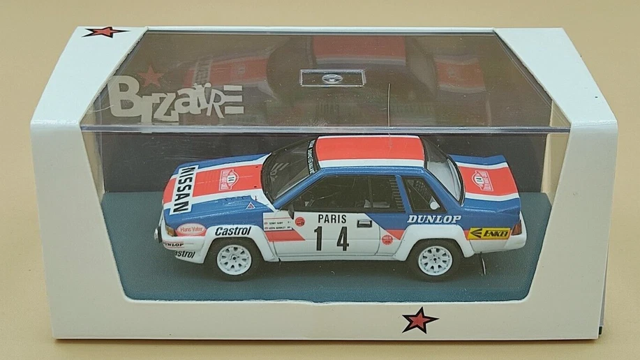 BIZARRE, NISSAN 240 RS #14 Rally di Monte Carlo 1984 T. KABY-K. GORMLEY, 1/43... - Immagine 4 di 4
