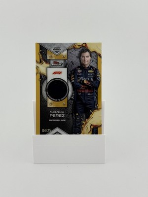 2024 Topps F1 Finest Sergio Perez RedBull Racing Relic - Relic Card 4/25