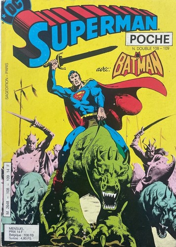 SUPERMAN De POCHE N° 1 À 109 (⚠️Me Contacter Avant L'achat ⚠️ Format Ebook) 1976 - 第 9/9 張圖片