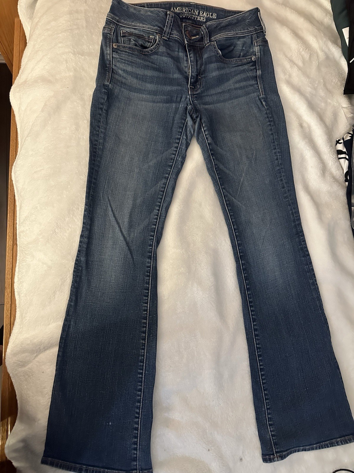 American Eagle Kick Boot Women’s Jeans Size 2 Short Super Stretch EUC