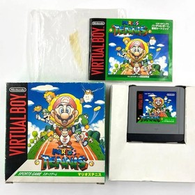 Nintendo Virtual Boy VB Game Software 4pcs Set Red Alarm Panibon etc