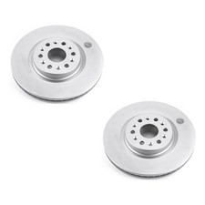 SET-P15AR84102EVC-2 Powerstop 2-Wheel Set Brake Discs Front 4WD for Cadillac XT5