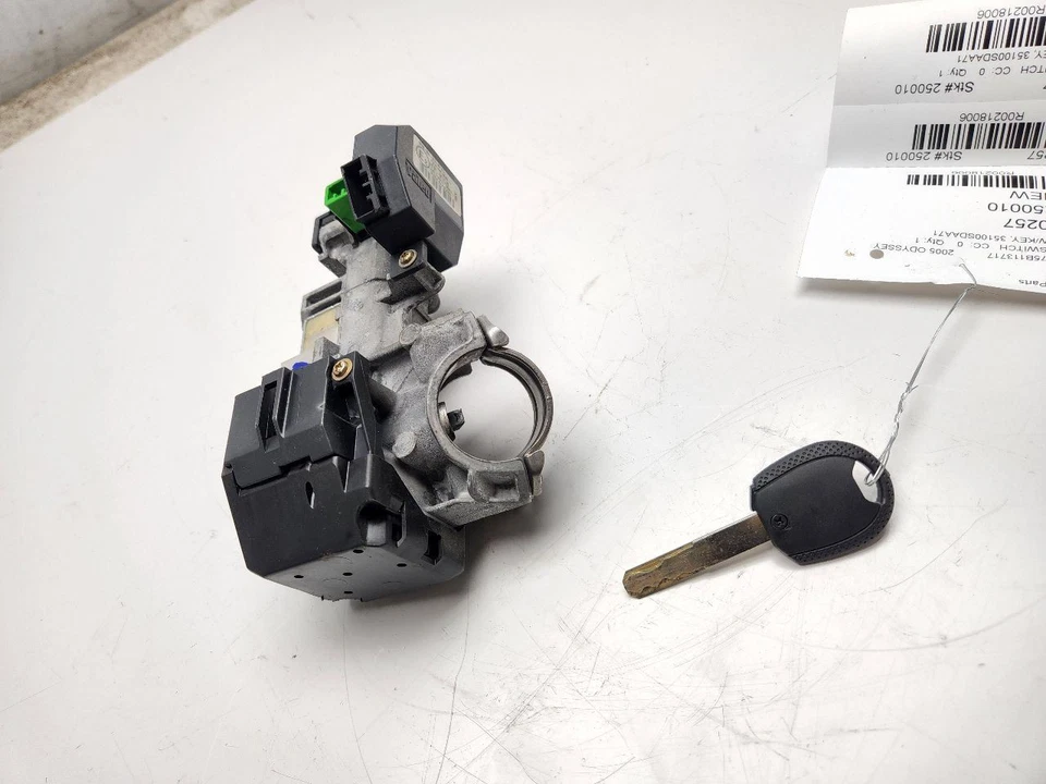 2005-2007 Honda Accord Ignition Switch VIN M 5th Digit OEM 35100SDAA71 - Image 2 of 4