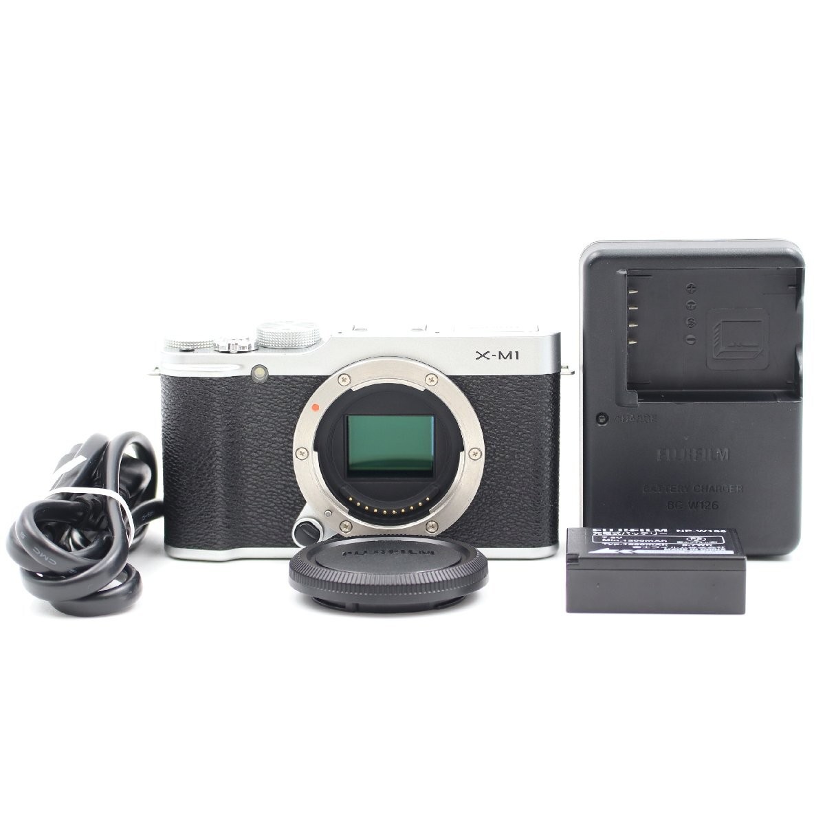 FUJIFILM X-M1 Body Silver Mirrorless Interchangeable Lens Camera