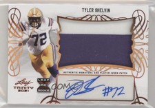 2021 Leaf Trinity Patch Auto Tyler Shelvin #PA-TS2 Patch Auto 4z8