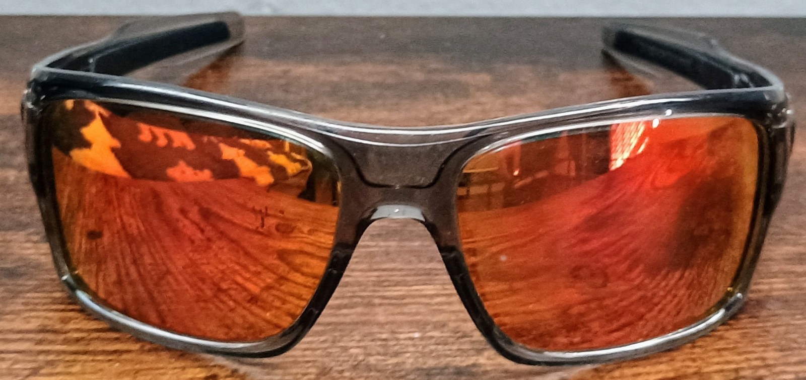 Oakley Turbine Rectangular Sunglasses Polarized O… - image 1