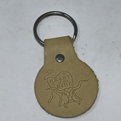Rawlings Heart Of The Hide Tan Glove Leather Keychain Custom Pro Shop Baseball