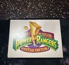 Vintage Official Power Rangers The Movie Fan Club Box All Paperwork