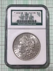 BINION HOARD~1887 P MORGAN~VAM 12~ALLIGATOR EYE~MINT,MOB,MURDER&HORSESHOE CASINO