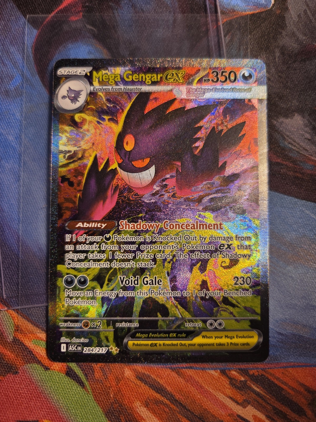 Mega Gengar ex 2026 Mega Evolution: Ascended Heroes #284/217