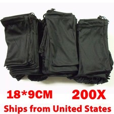 200x 18cm 9cm Micro Fiber Sunglasses Carrying Pouch Soft Case Glasses Bag HOT
