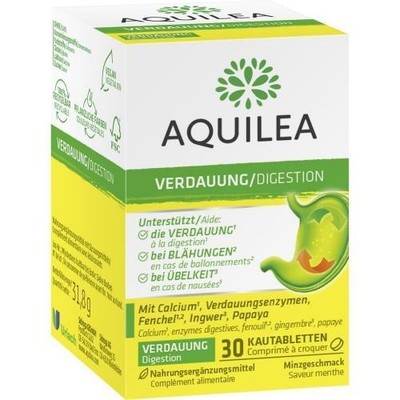 2x AQUILEA Verdauung Kautabletten 30 ST