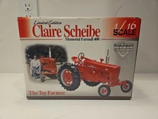 SpecCast Claire Scheibe 1/16 Memorial Farmall 400 Limited Edition #CUST729