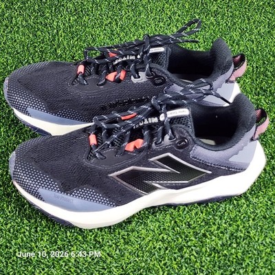 New Balance Dynasoft Nitrel v6 Black Trail Running Shoes Hiking Women's Size 6