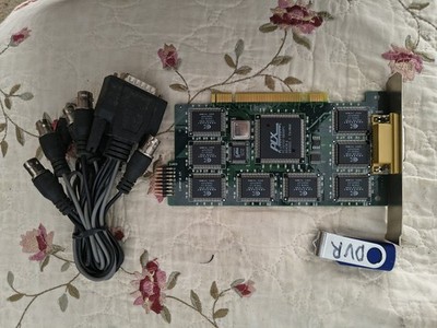 PCI DVR Board For Installation In Your Computer. Used Once.