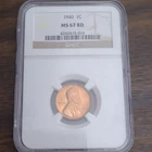 1940 Lincoln Wheat Bronze Small Cent Philadelphia Business Strike NGC MS67RD