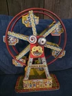 J.Chein Tin Litho Hercules Ferris Wheel Wind-Up toy VINTAGE 1930's