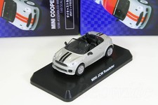 KYOSHO 1:60 MINI Cooper JCW Roadster Silver Used kyosho-mini1-10